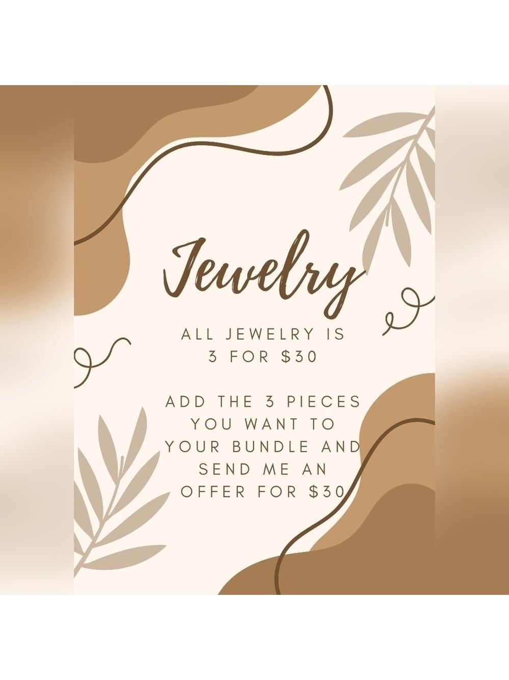 Jewelry Sale